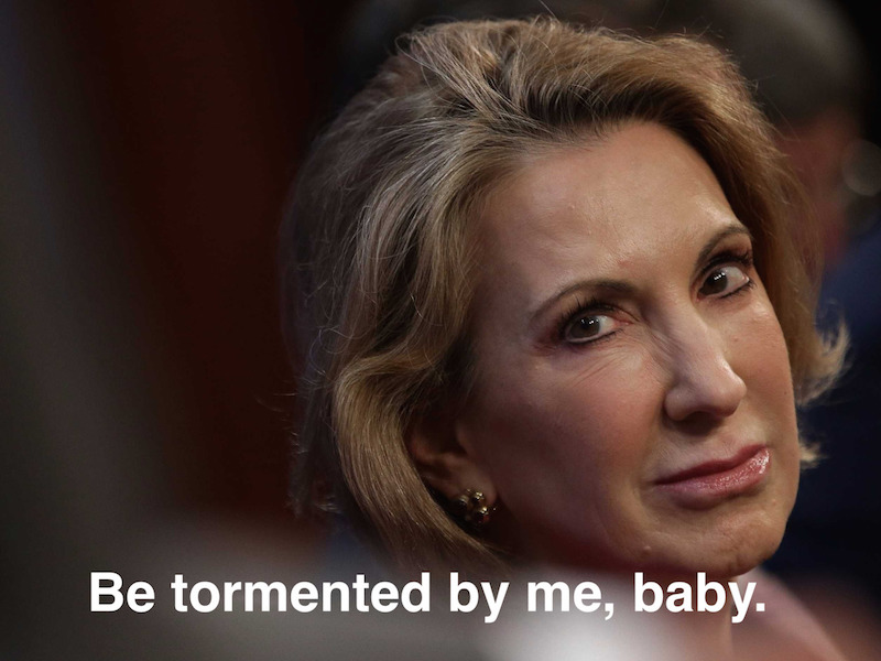 Illustration for article titled 'Carly Fiorina Jepsen' Tumblr Makes Me Like Carly Fiorina A Little More